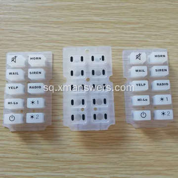 Kontrollues MIDI me butona të tejdukshëm prej gome silikoni LED
